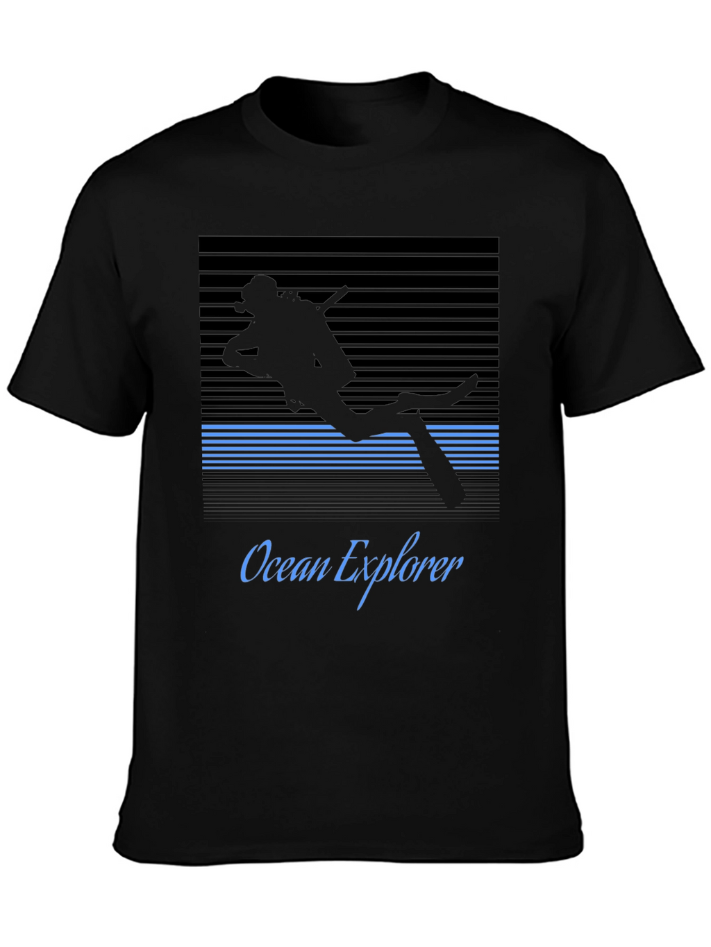 Ocean Explorer Scuba Diver Graphic Tee