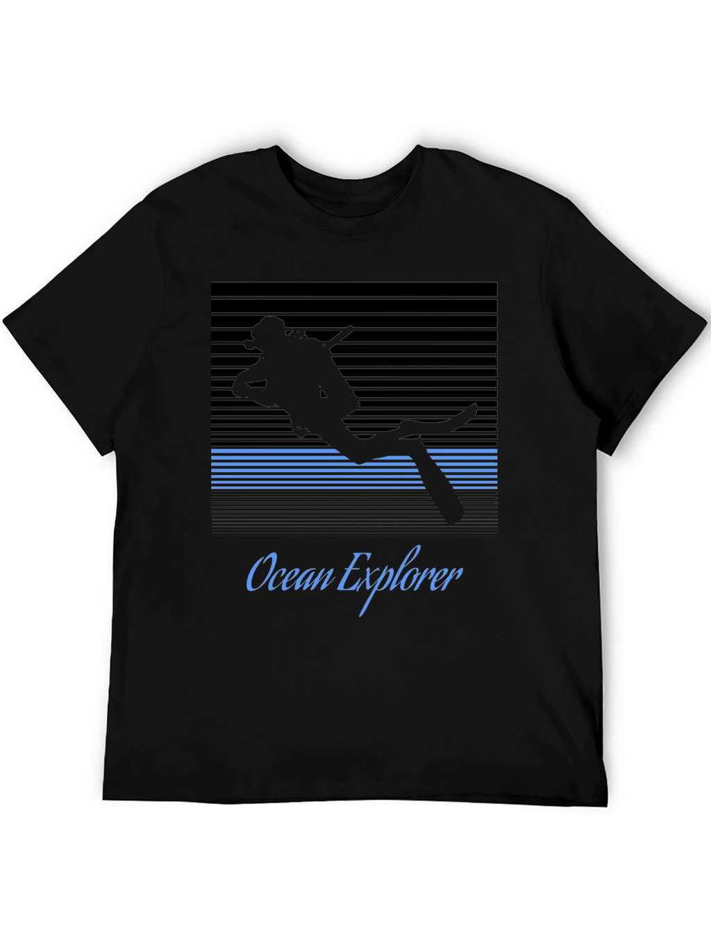 Ocean Explorer Scuba Diver Graphic Tee