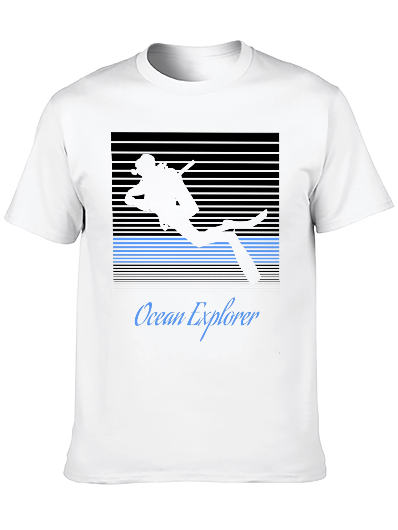 Ocean Explorer Scuba Diver Graphic Tee