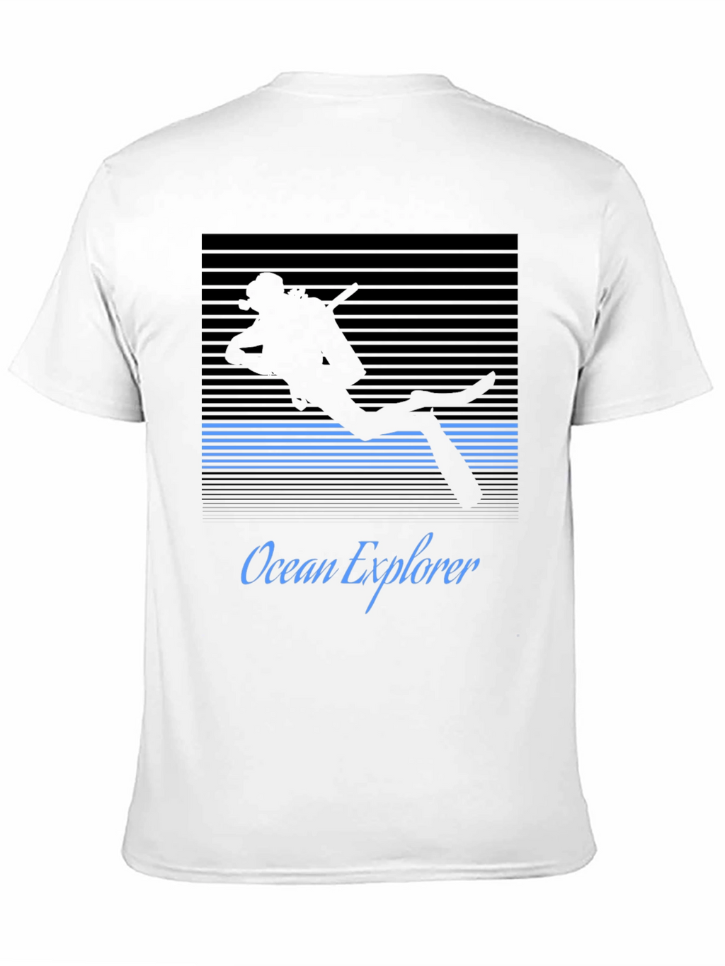 Ocean Explorer Scuba Diver Graphic Tee