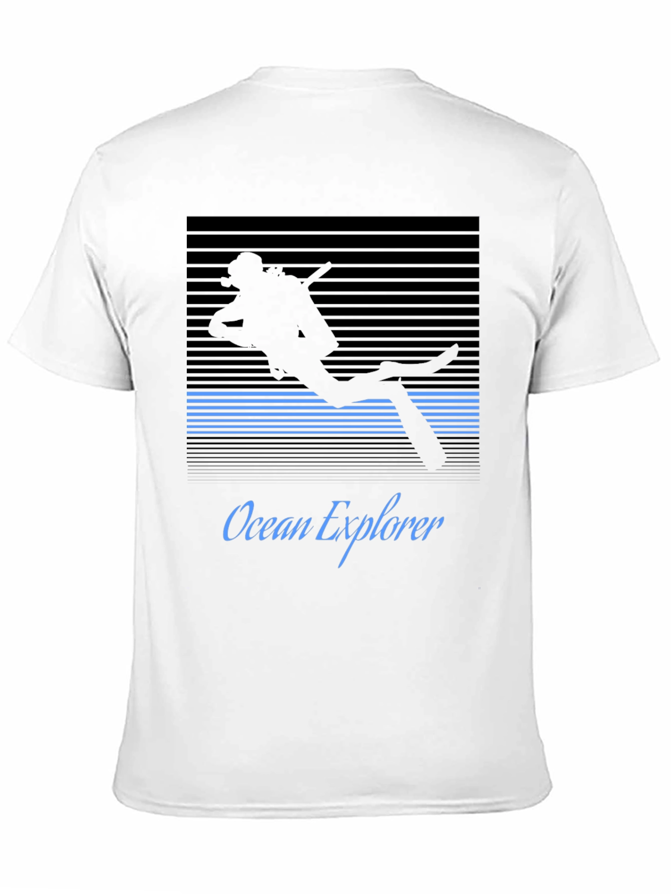 Ocean Explorer Scuba Diver Graphic Tee