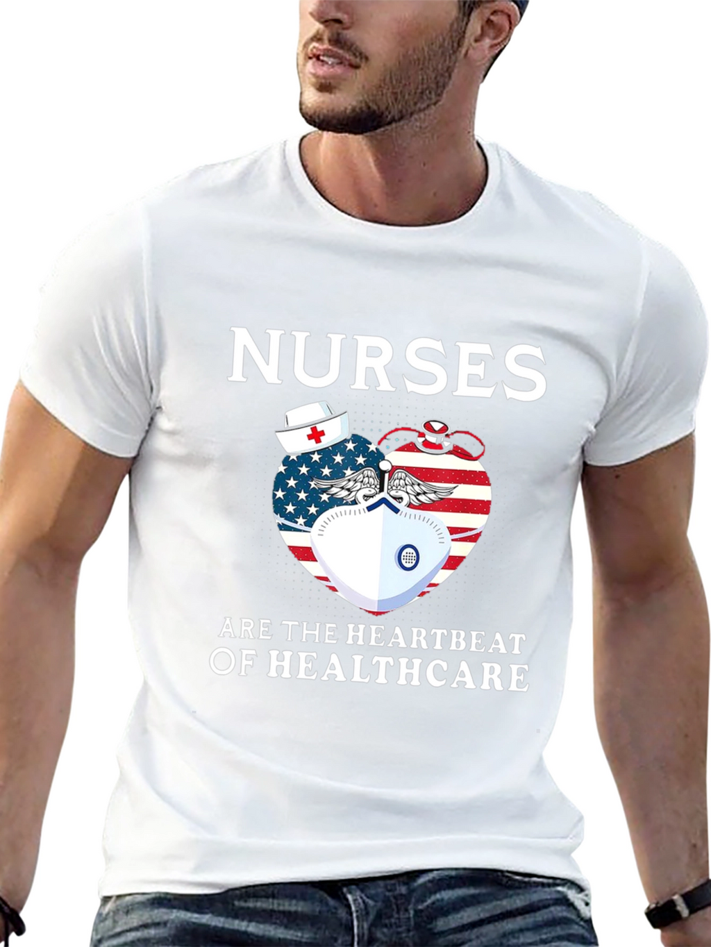 Nurses Heartbeat Healthcare T-Shirt