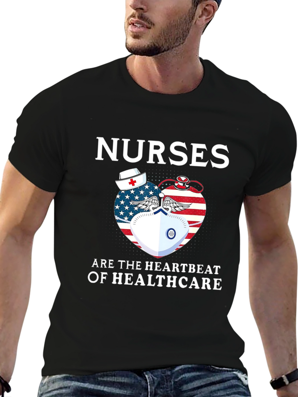 Nurses Heartbeat Healthcare T-Shirt