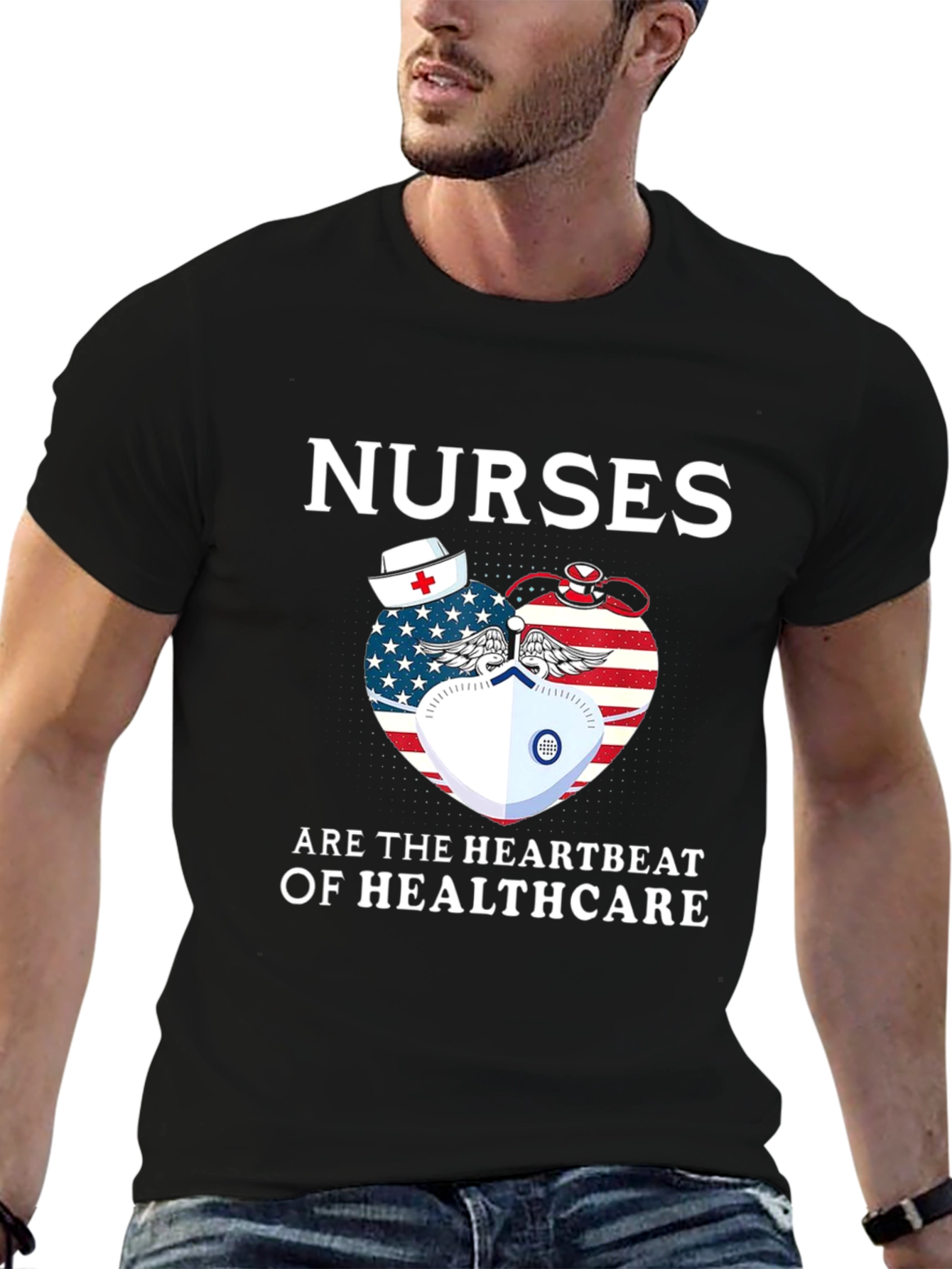 Nurses Heartbeat Healthcare T-Shirt