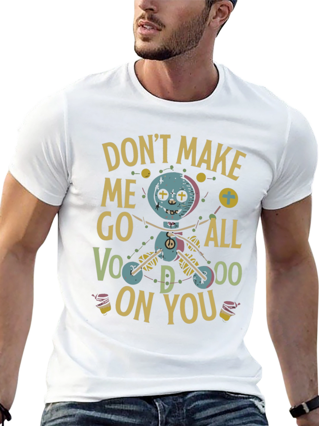 Voodoo Doll Graphic T-Shirt