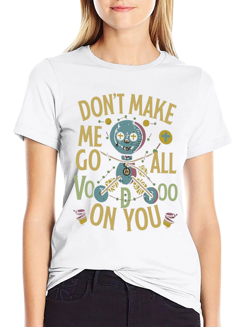 Voodoo Doll Graphic T-Shirt