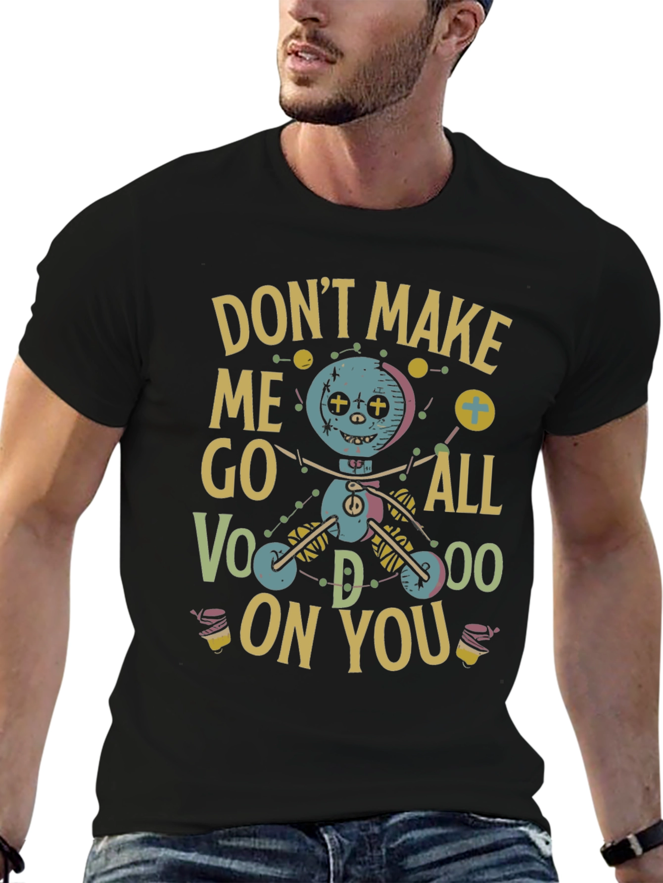 Voodoo Doll Graphic T-Shirt