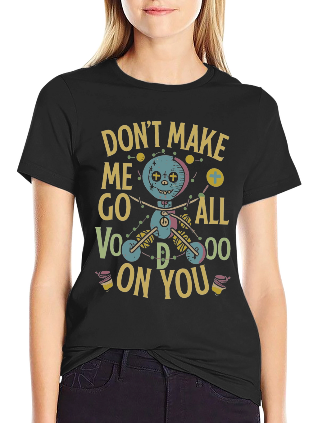 Voodoo Doll Graphic T-Shirt