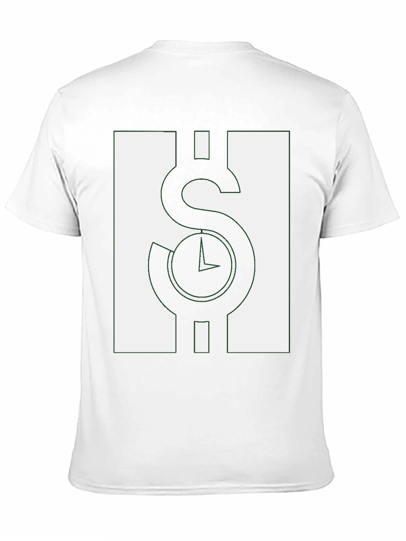 Time is Money Graphic Tee - Black Casual Shirt
