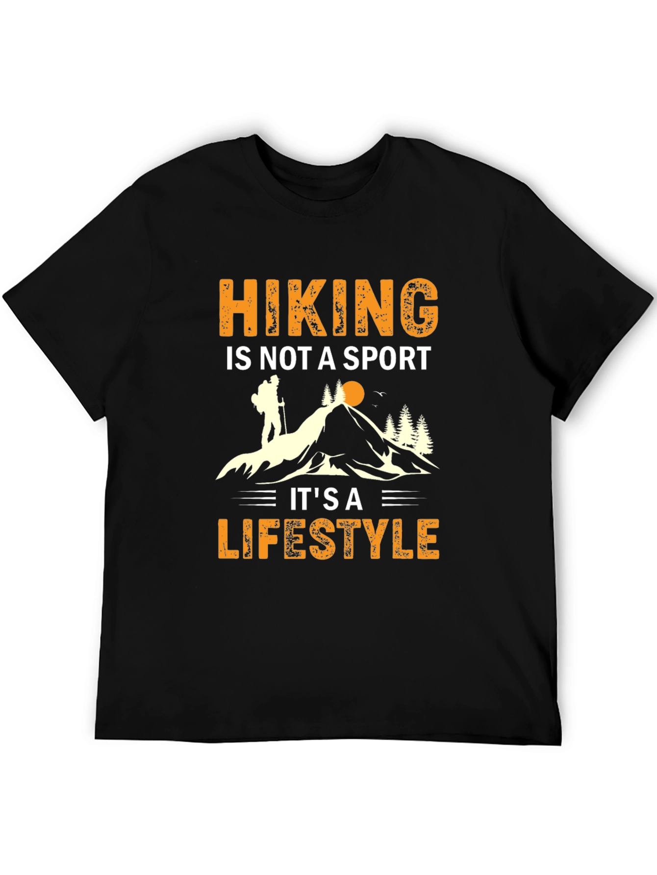 Hiking Lifestyle T-Shirt - For Outdoor Lovers