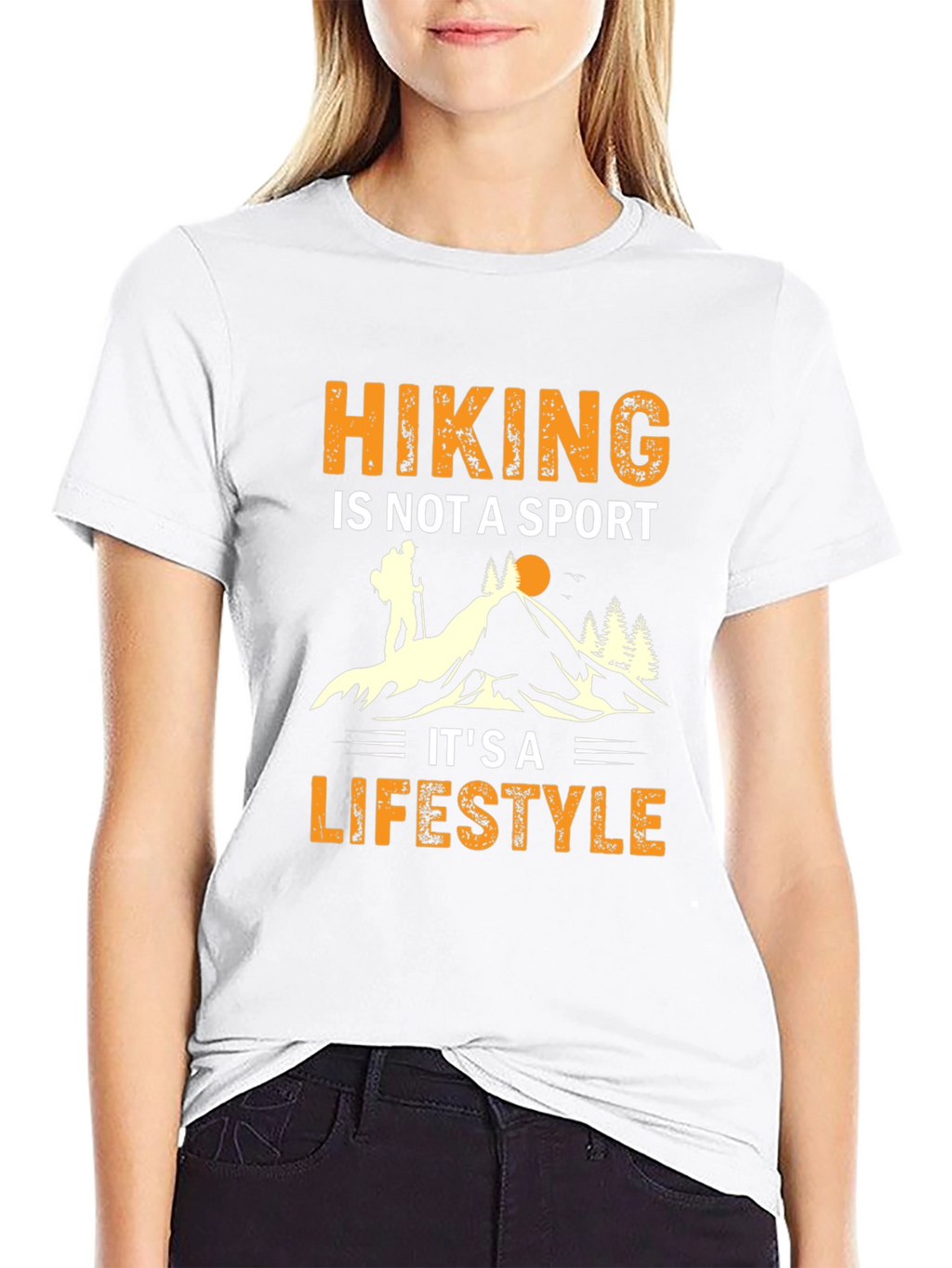 Hiking Lifestyle T-Shirt - For Outdoor Lovers