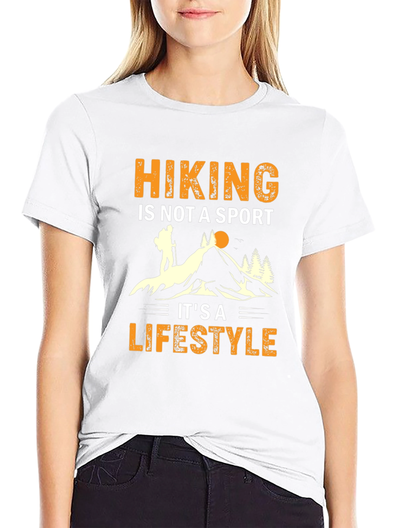Hiking Lifestyle T-Shirt - For Outdoor Lovers