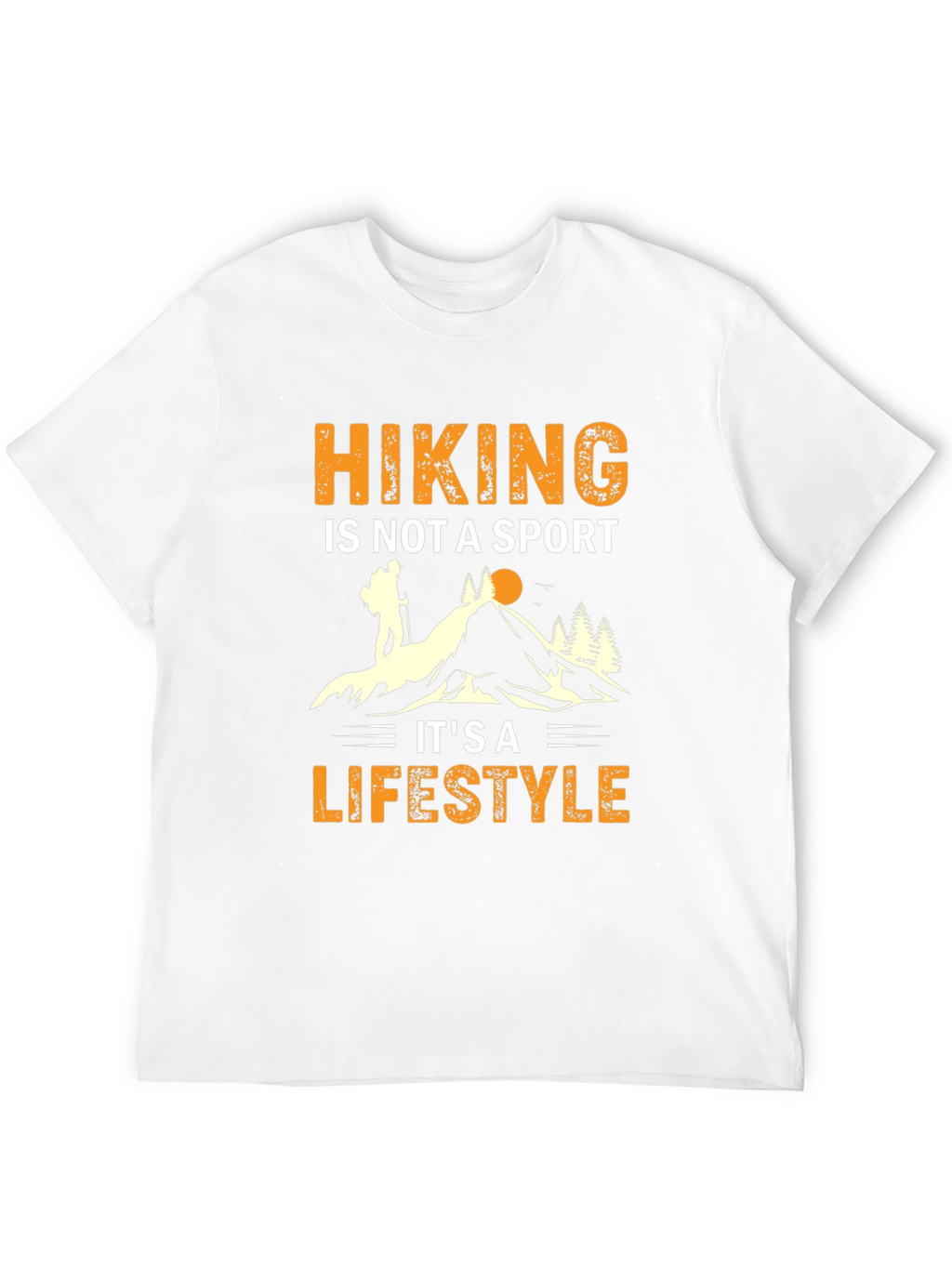 Hiking Lifestyle T-Shirt - For Outdoor Lovers