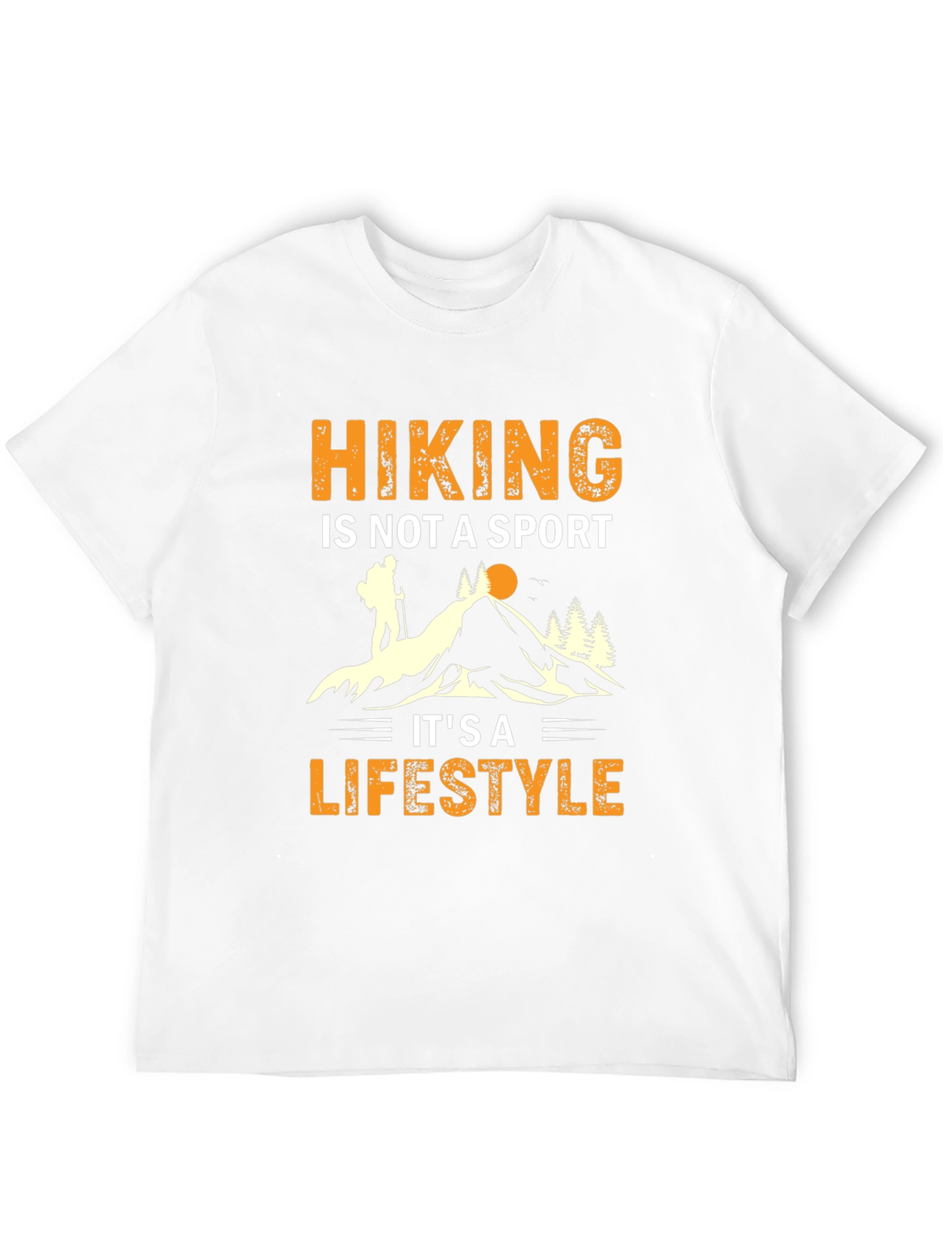 Hiking Lifestyle T-Shirt - For Outdoor Lovers