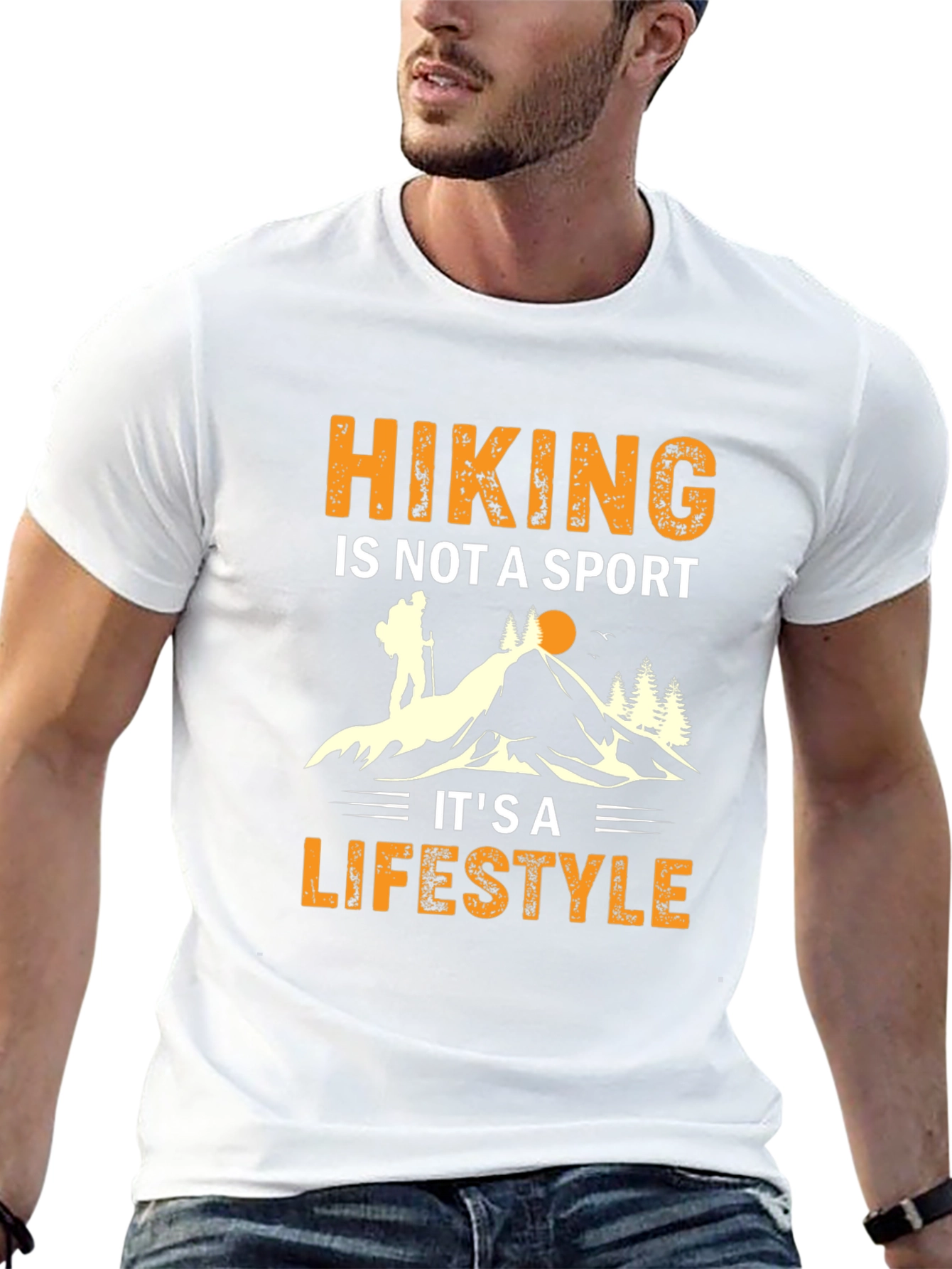 Hiking Lifestyle T-Shirt - For Outdoor Lovers