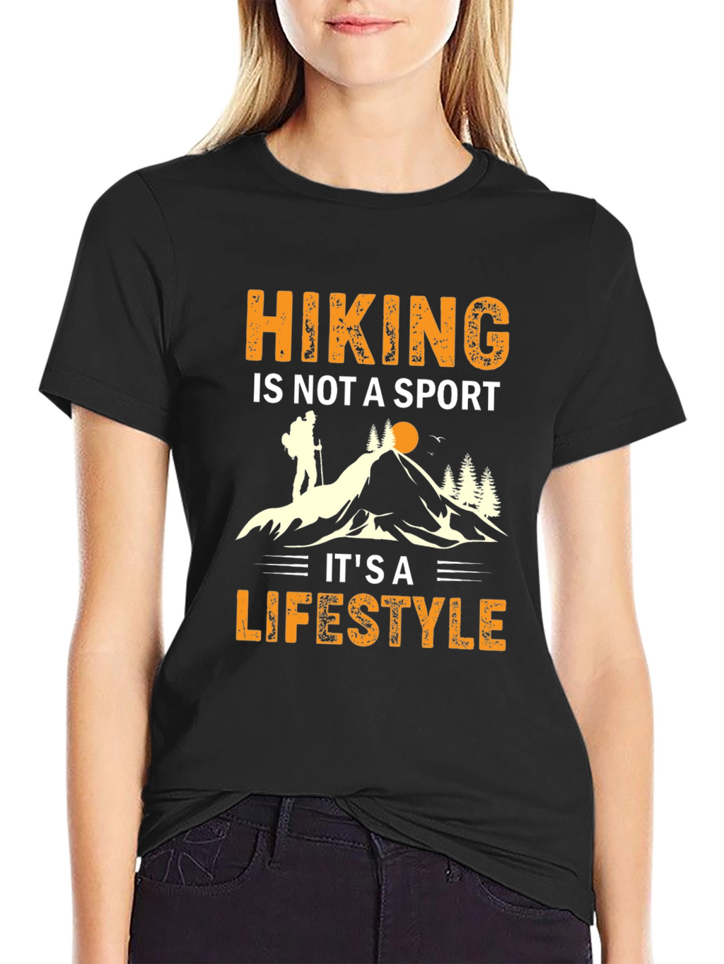 Hiking Lifestyle T-Shirt - For Outdoor Lovers