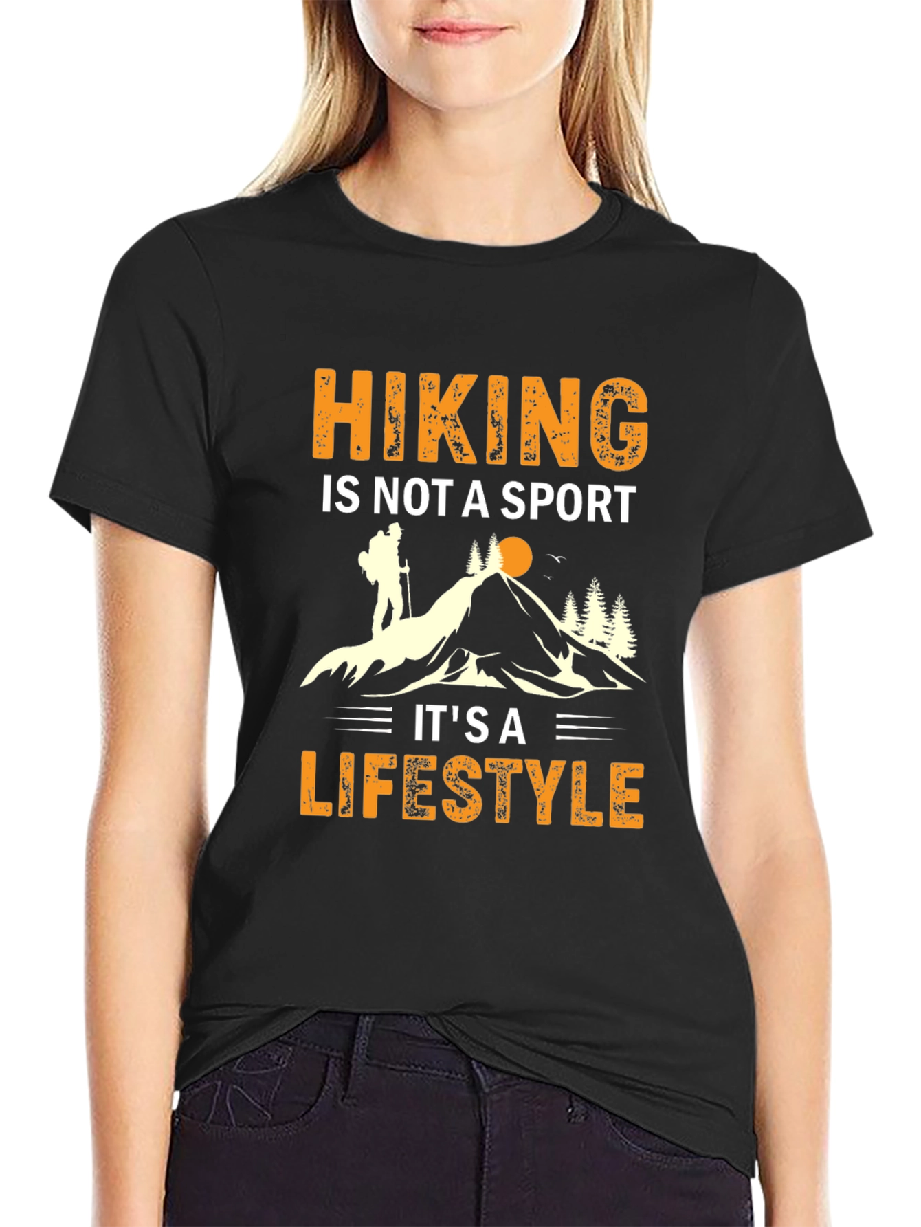 Hiking Lifestyle T-Shirt - For Outdoor Lovers