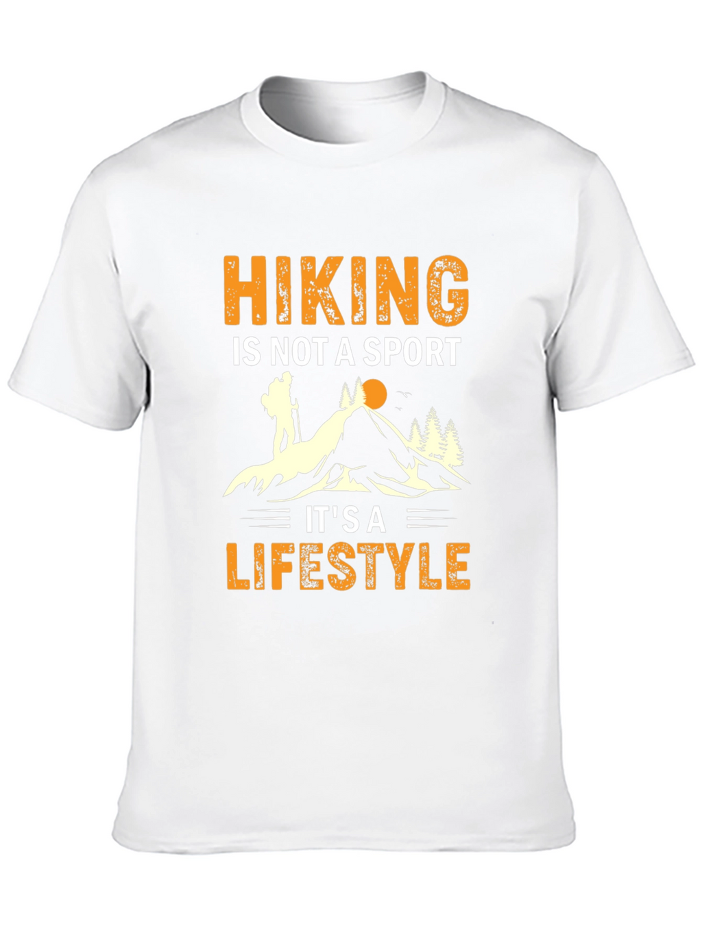 Hiking Lifestyle T-Shirt - For Outdoor Lovers
