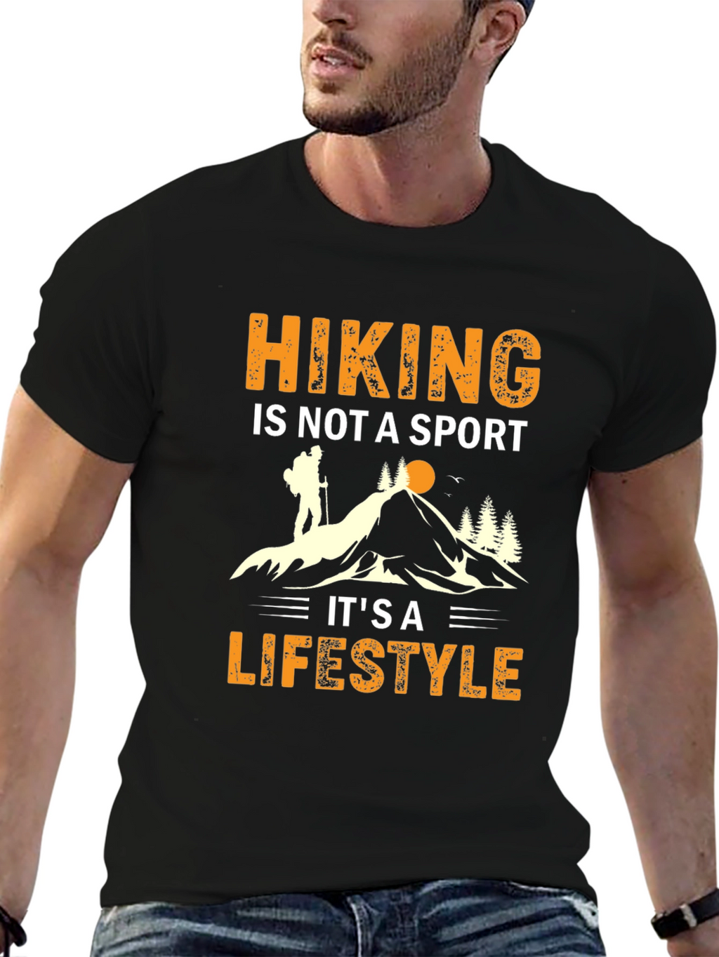 Hiking Lifestyle T-Shirt - For Outdoor Lovers