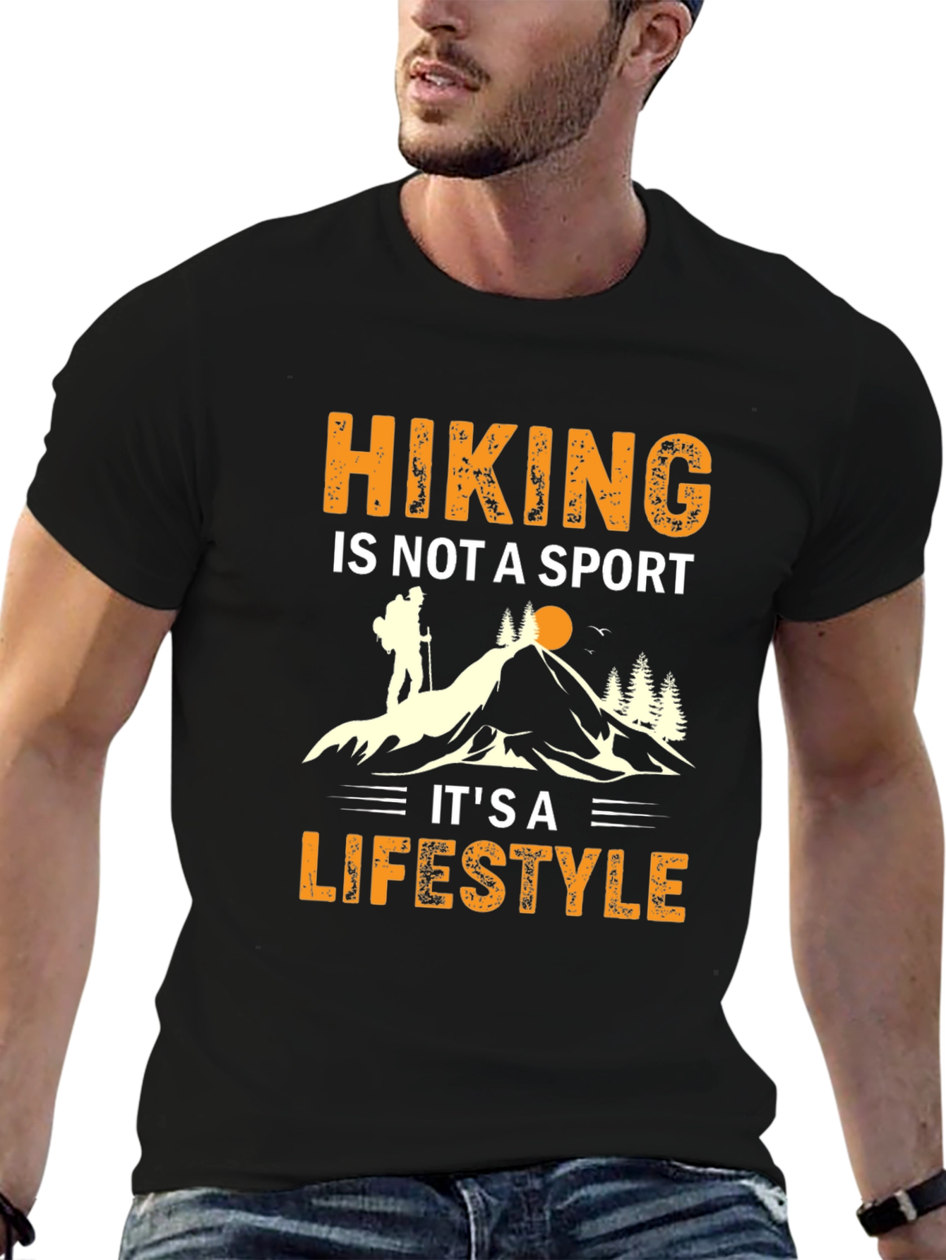Hiking Lifestyle T-Shirt - For Outdoor Lovers