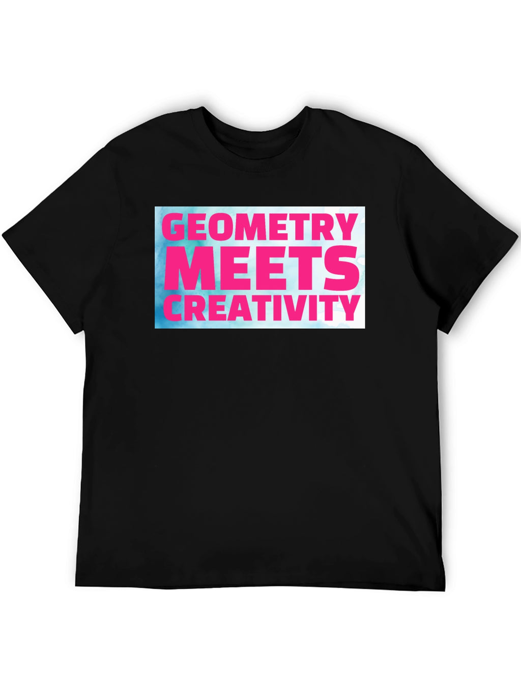 Geometry Meets Creativity Graphic Tee