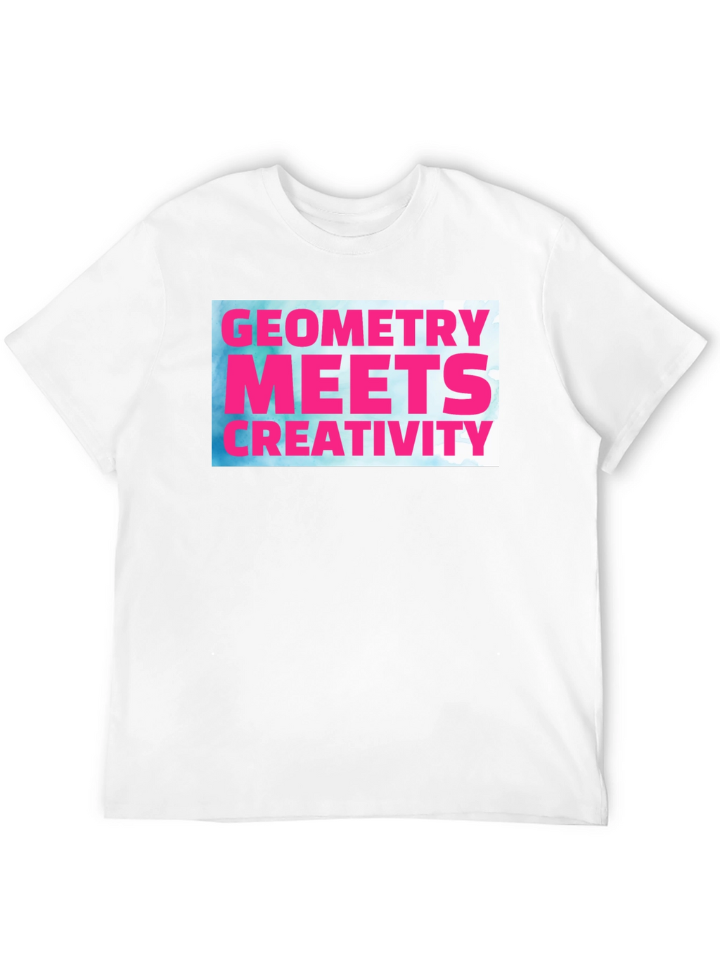 Geometry Meets Creativity Graphic Tee