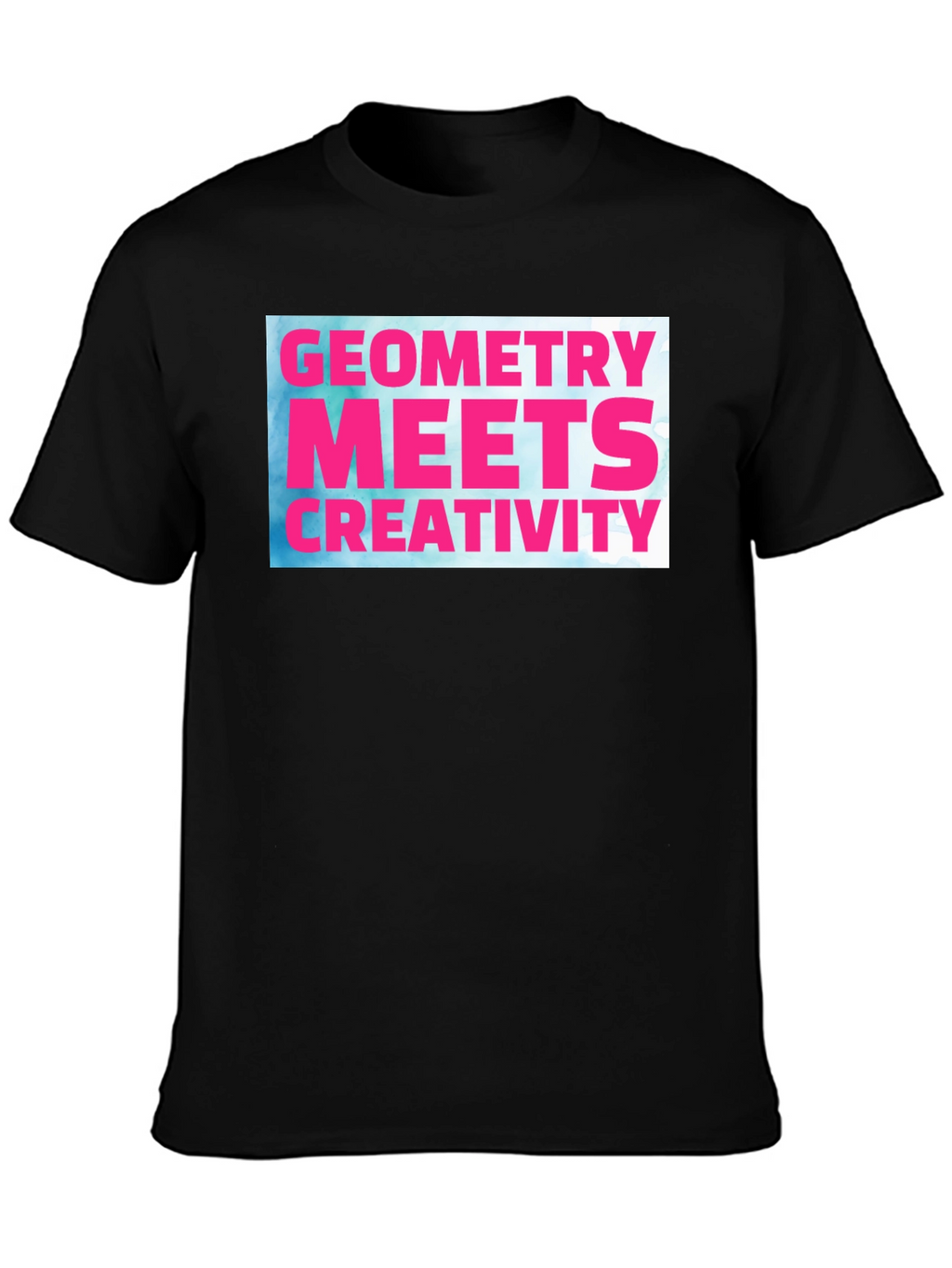 Geometry Meets Creativity Graphic Tee