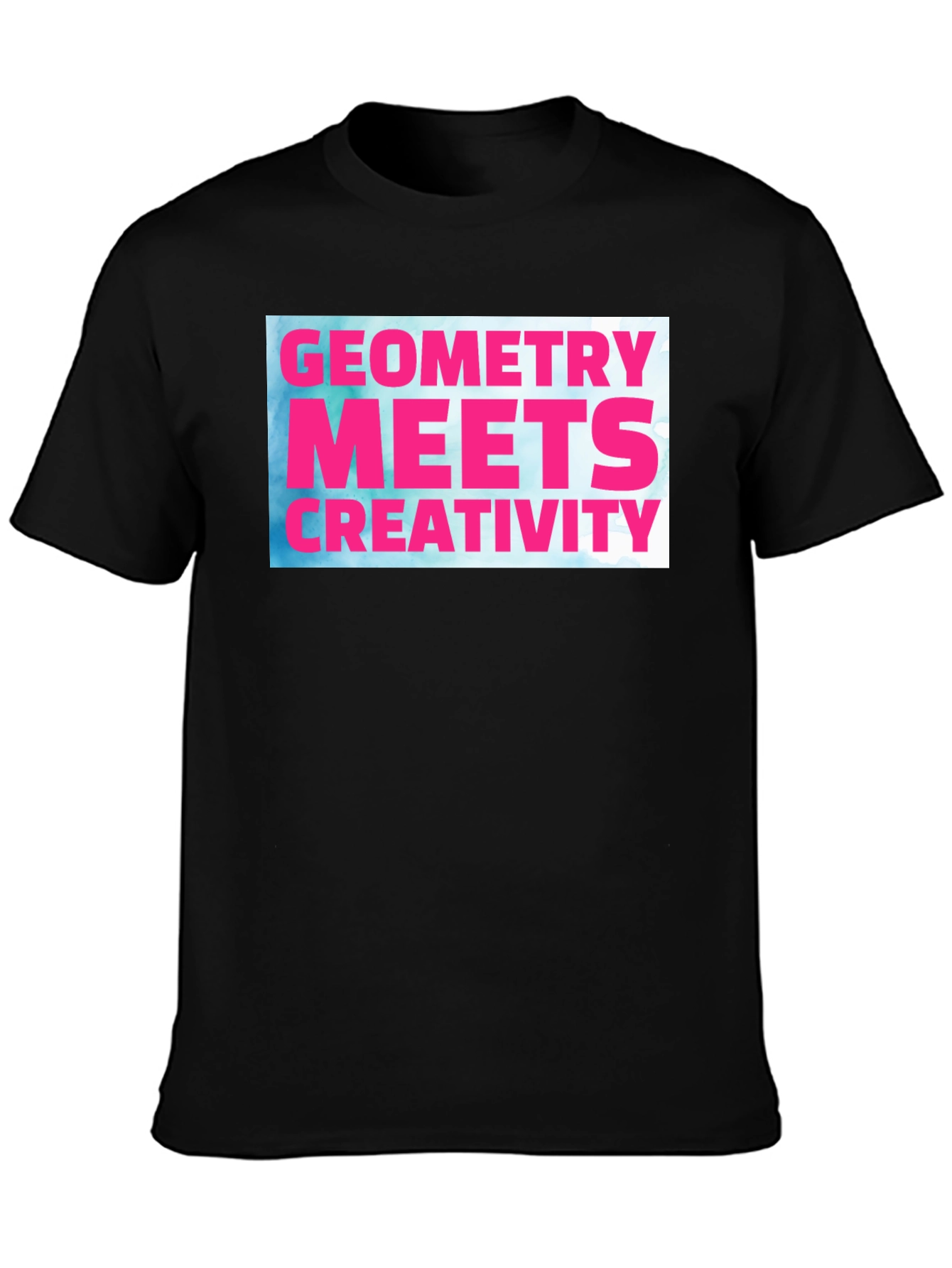Geometry Meets Creativity Graphic Tee