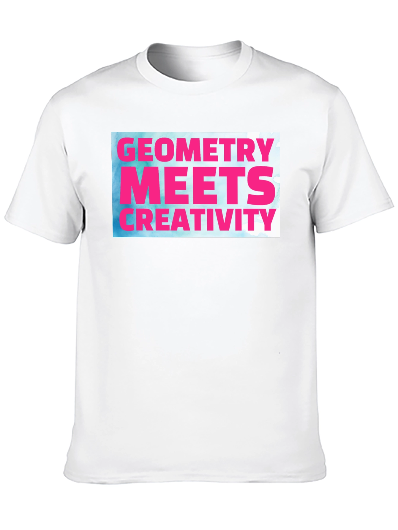 Geometry Meets Creativity Graphic Tee