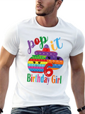Pop It Birthday Girl 6 T-Shirt