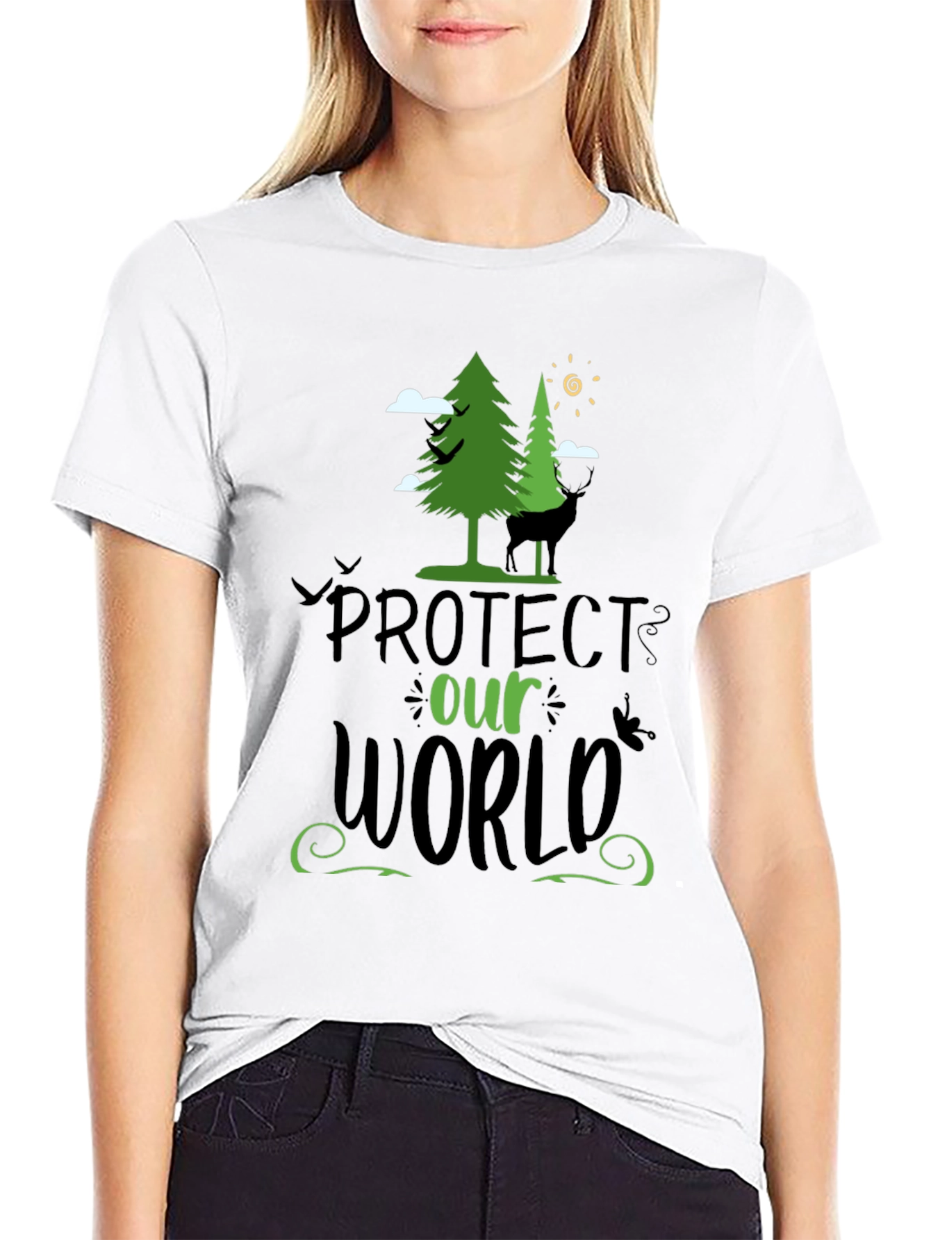 Protect Our World Graphic T-Shirt