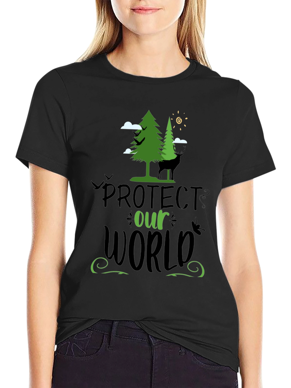 Protect Our World Graphic T-Shirt