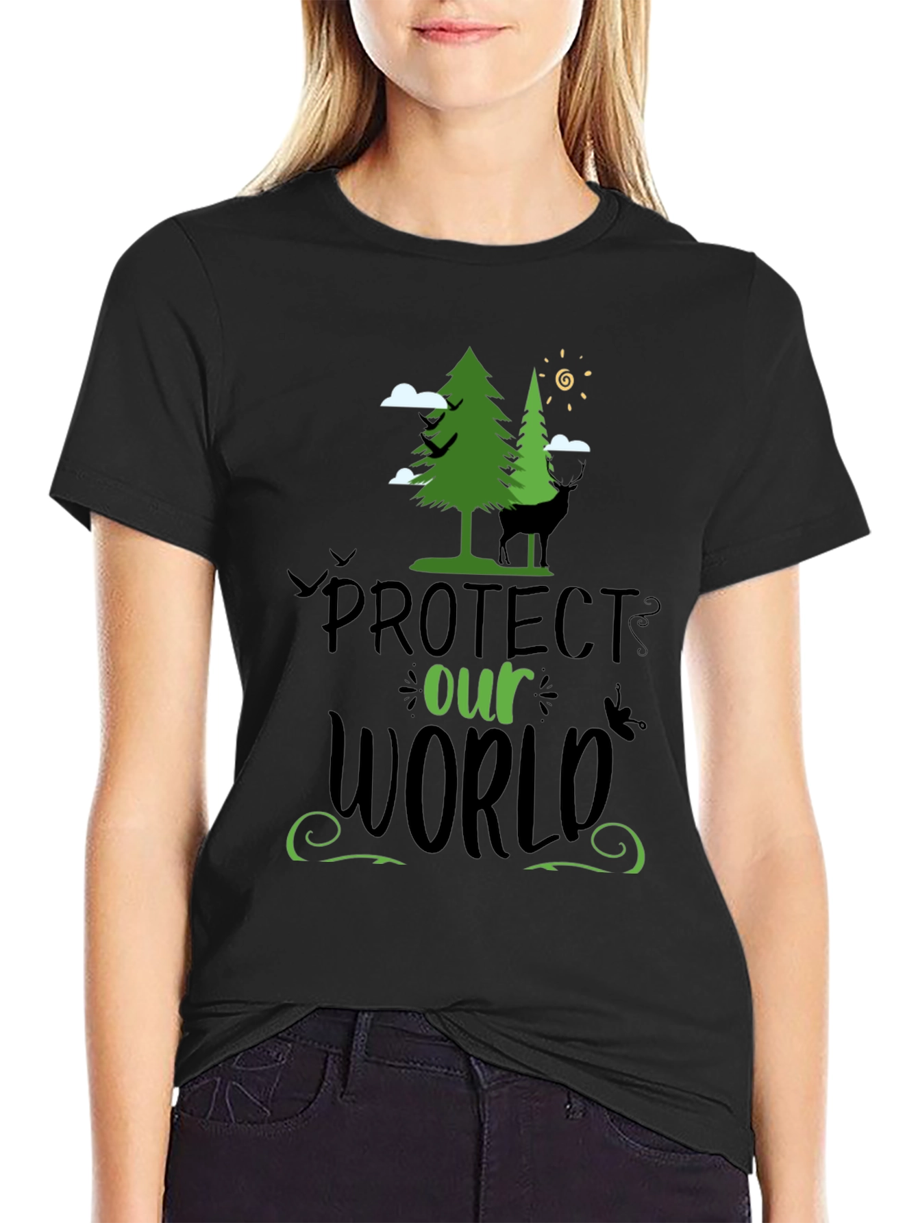 Protect Our World Graphic T-Shirt