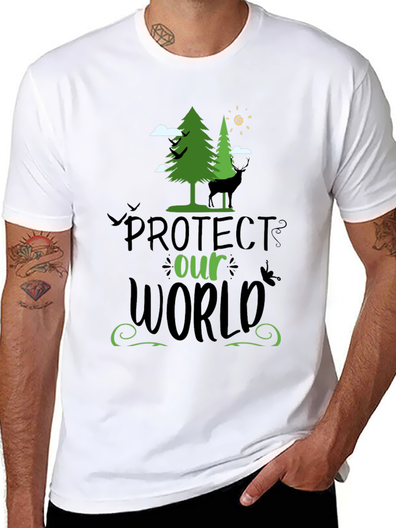 Protect Our World Graphic T-Shirt