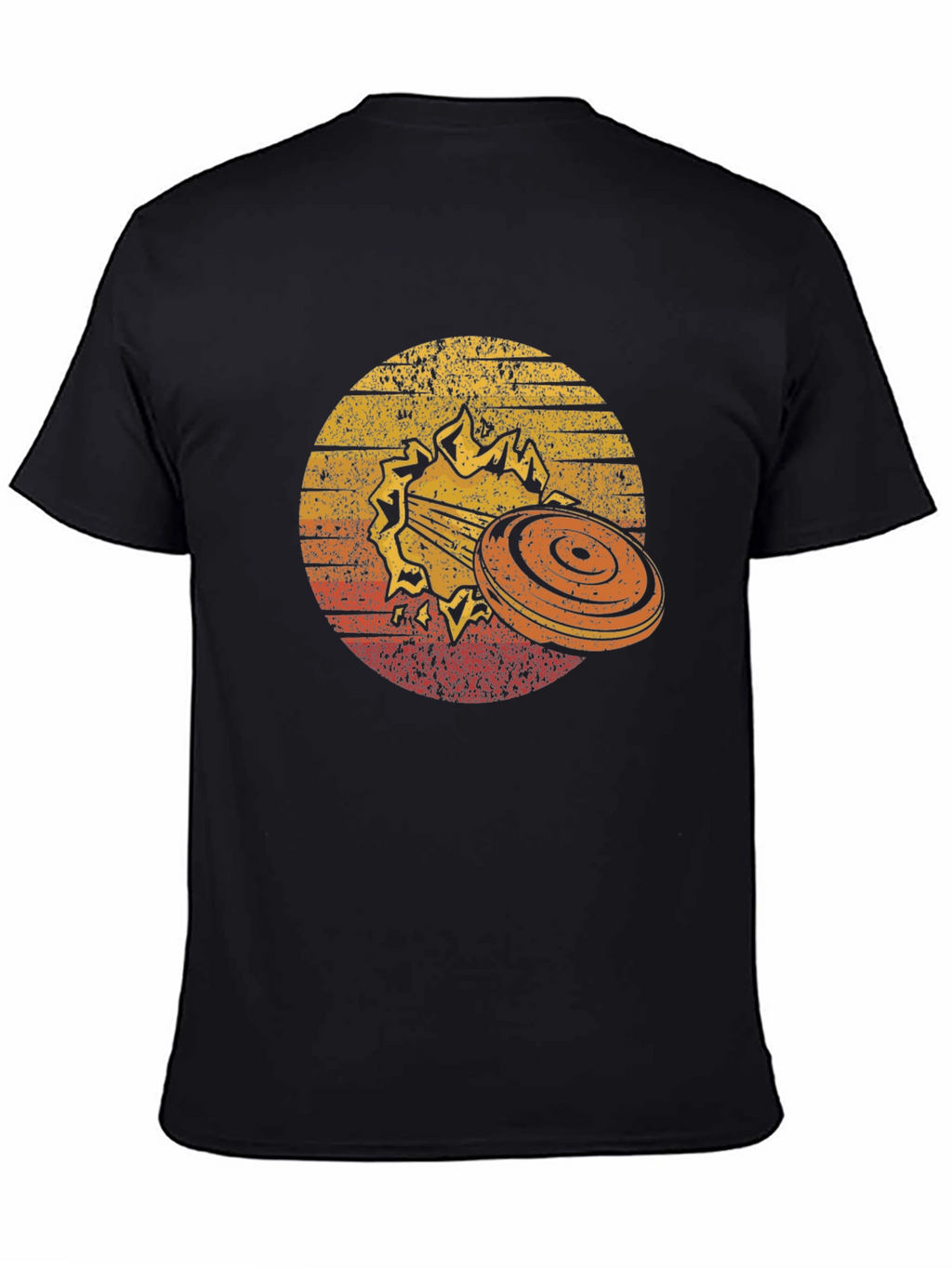 Clay Target Shooting Retro Style T-Shirt