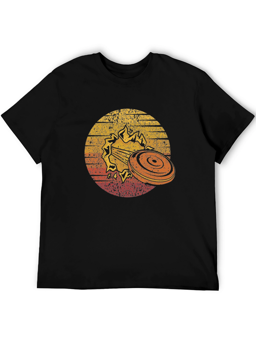 Clay Target Shooting Retro Style T-Shirt