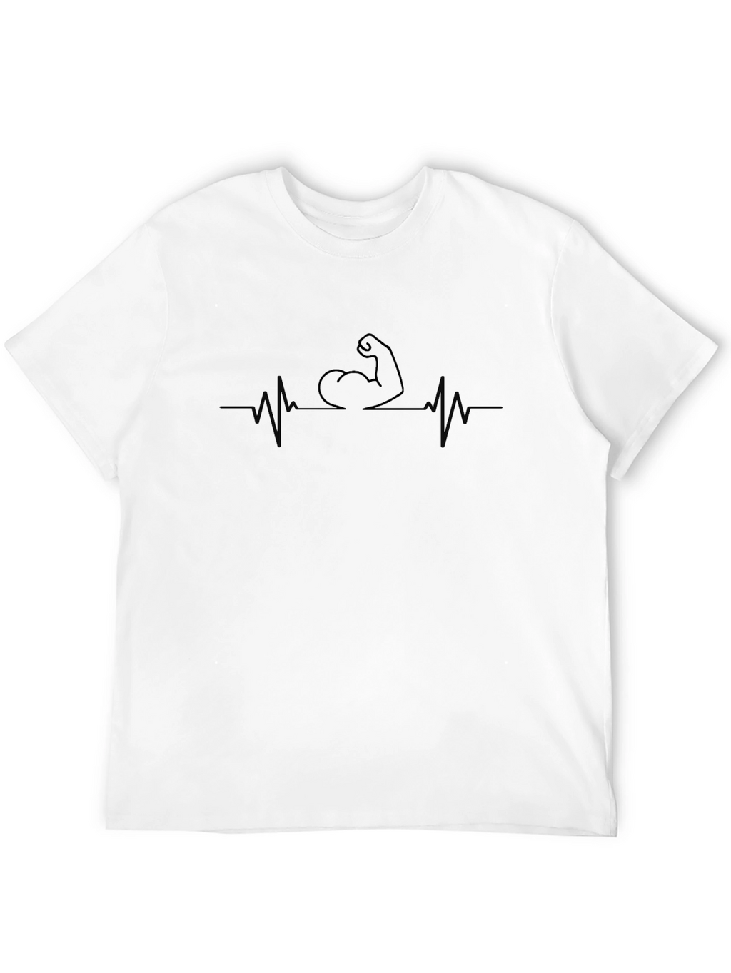 Muscle Heartbeat Graphic T-Shirt