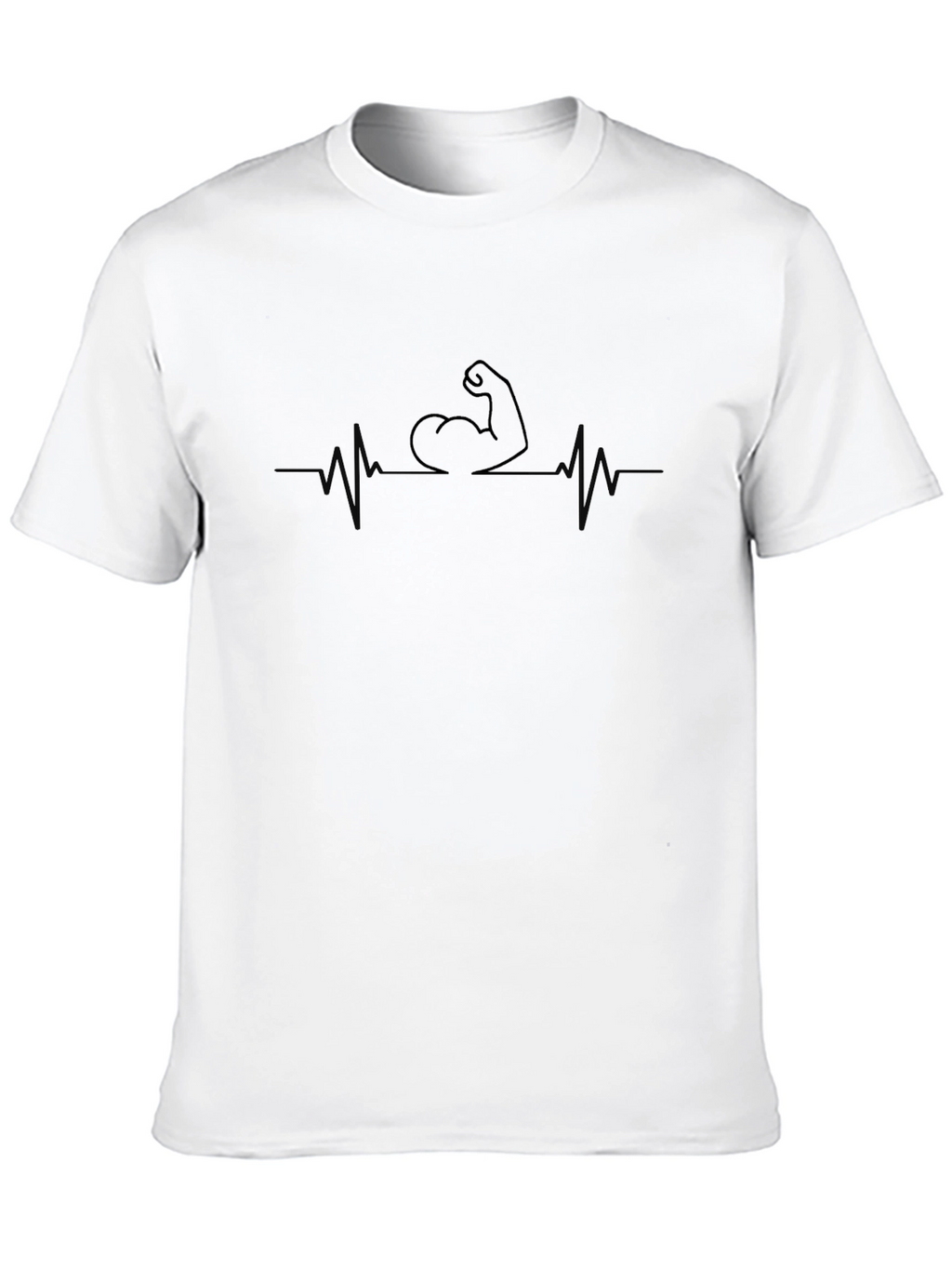 Muscle Heartbeat Graphic T-Shirt
