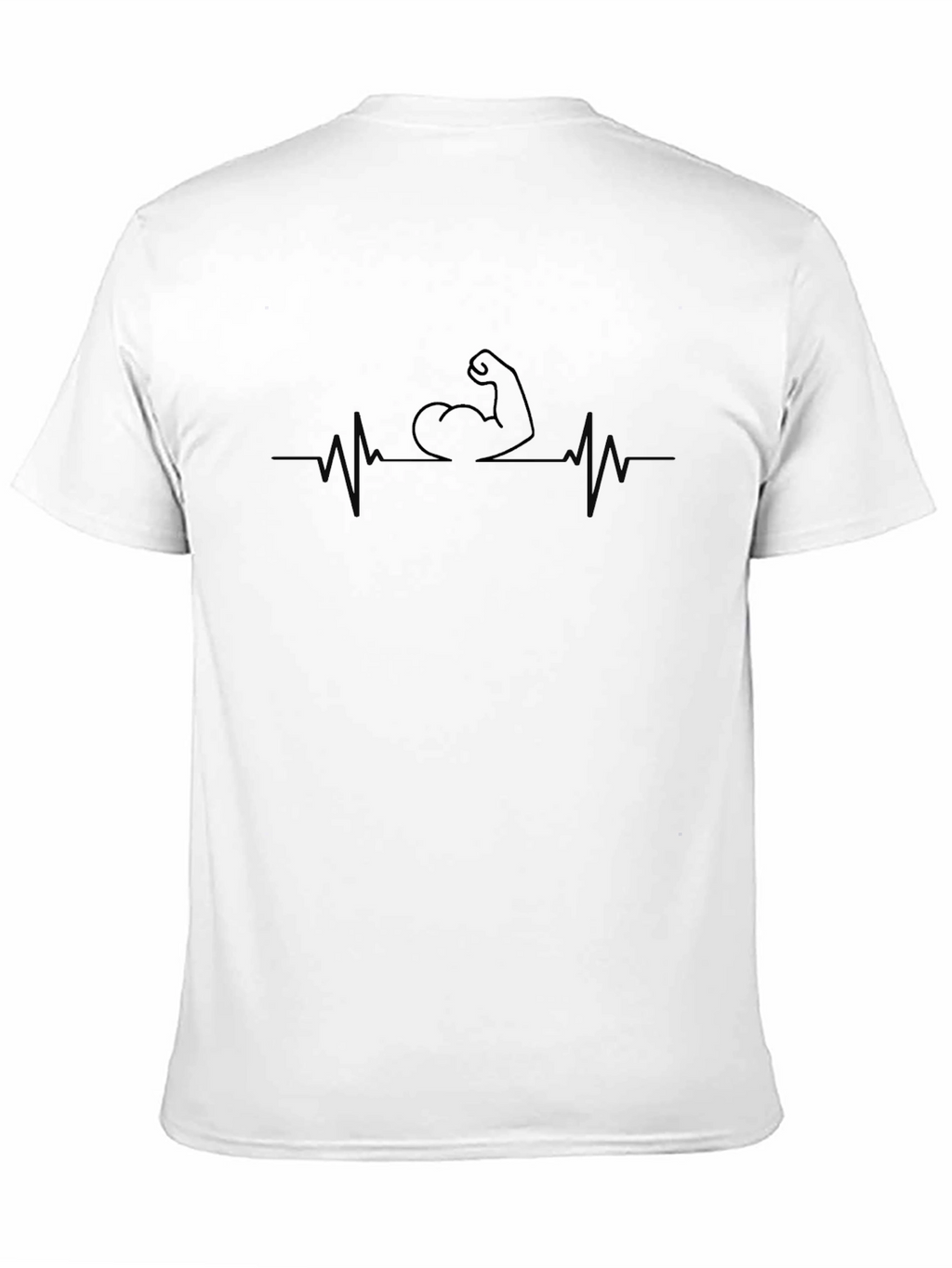 Muscle Heartbeat Graphic T-Shirt