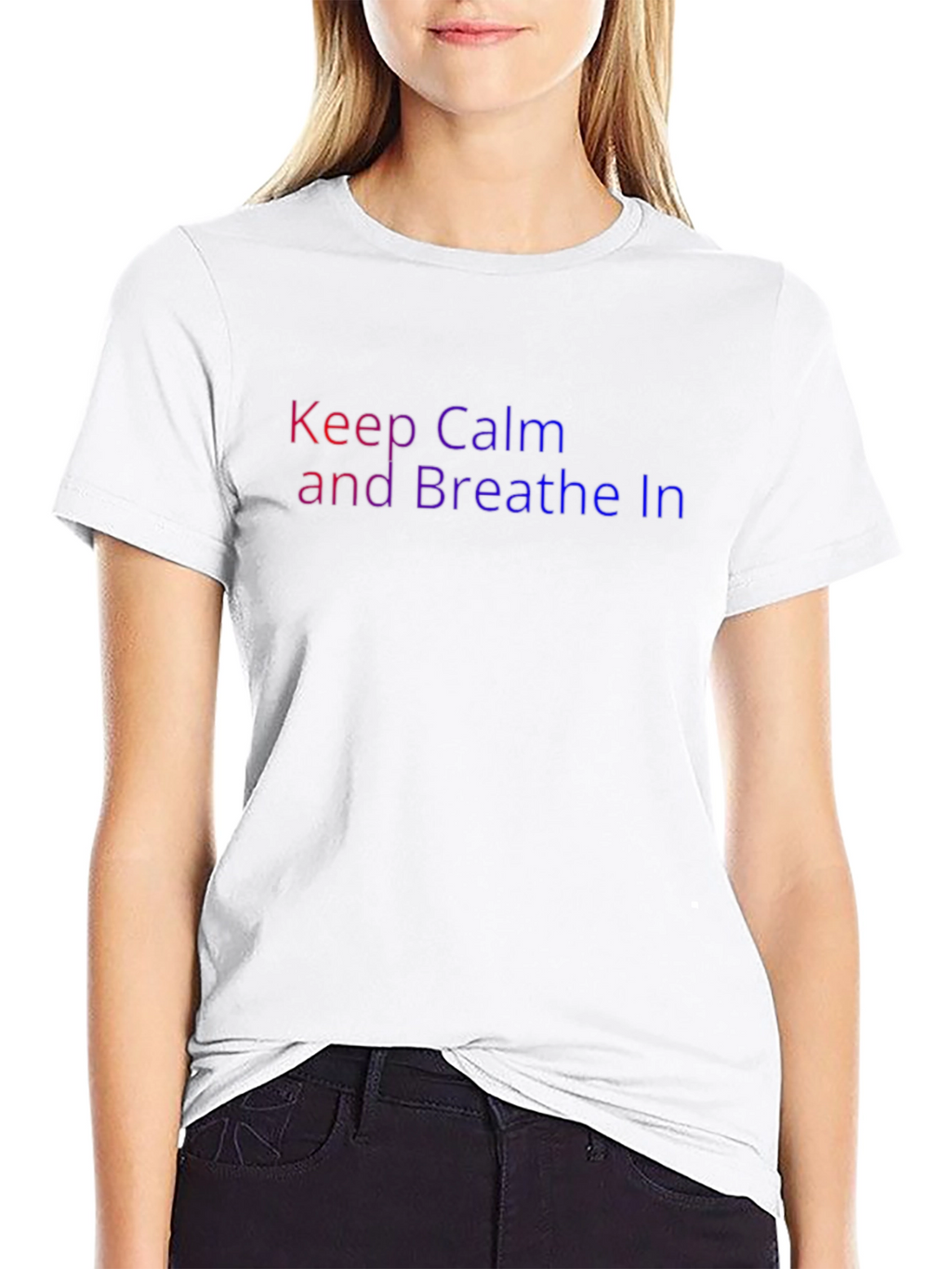 Keep Calm and Breathe In T-Shirt