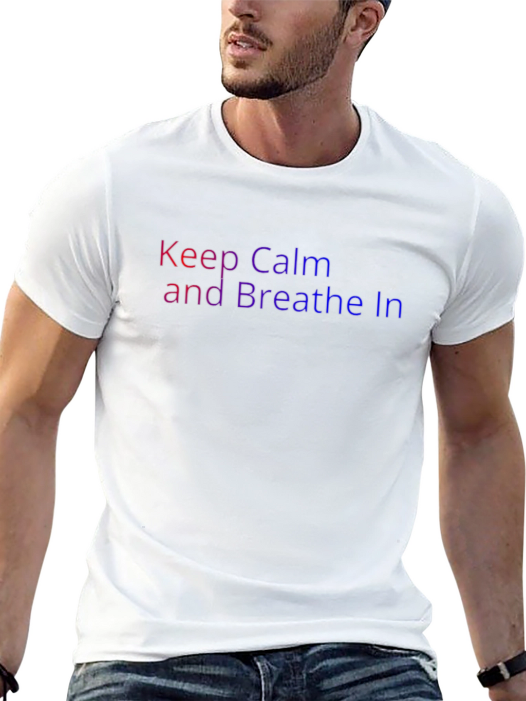 Keep Calm and Breathe In T-Shirt