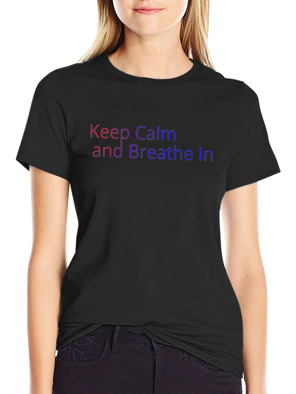 Keep Calm and Breathe In T-Shirt