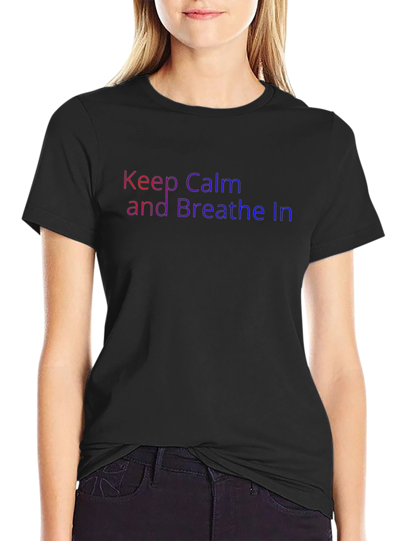 Keep Calm and Breathe In T-Shirt