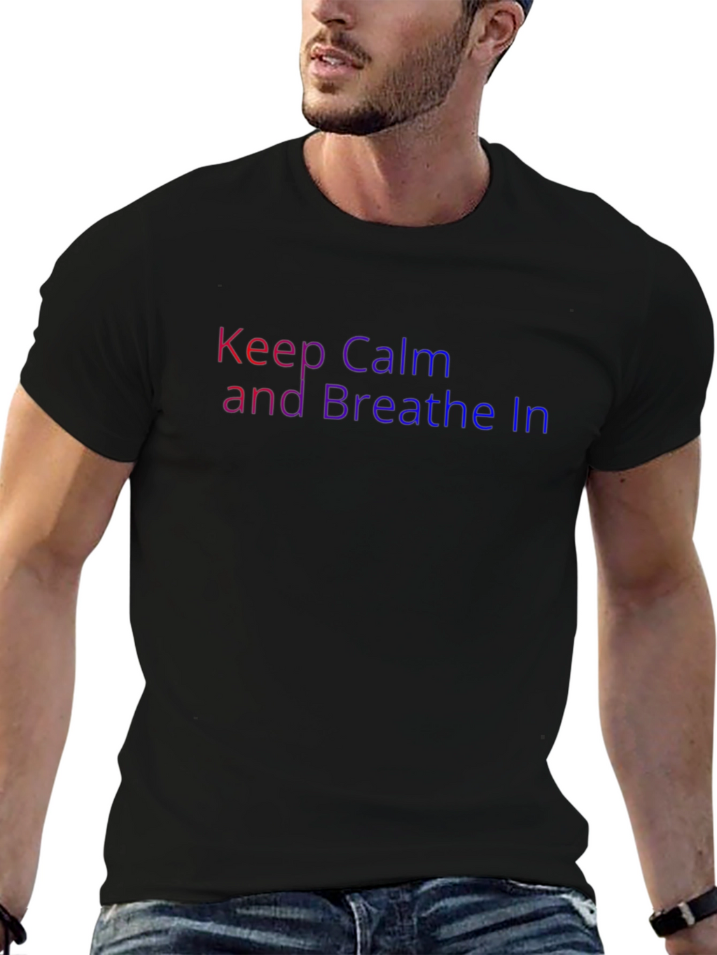 Keep Calm and Breathe In T-Shirt