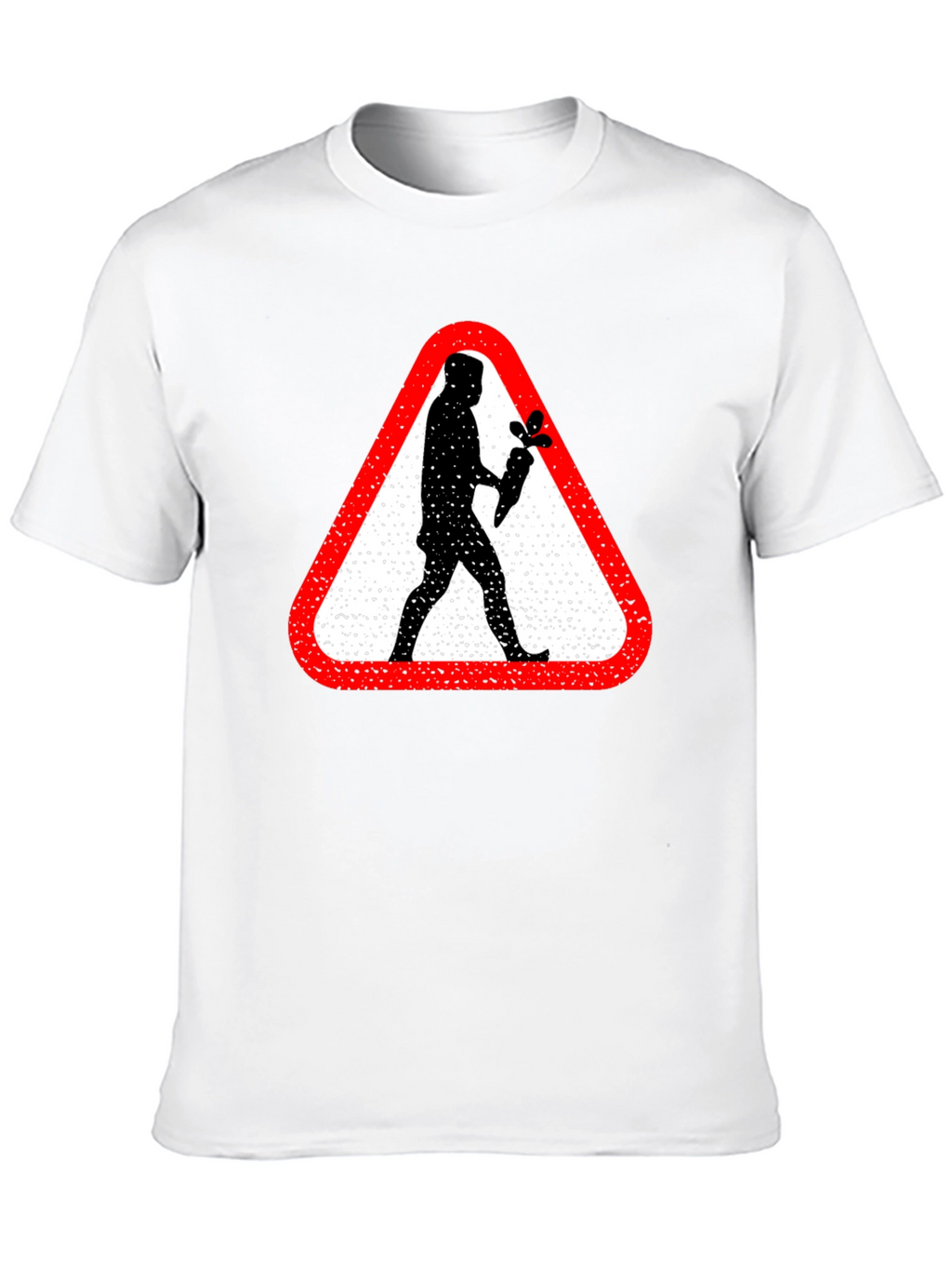 Warning: Caveman Crossing T-Shirt