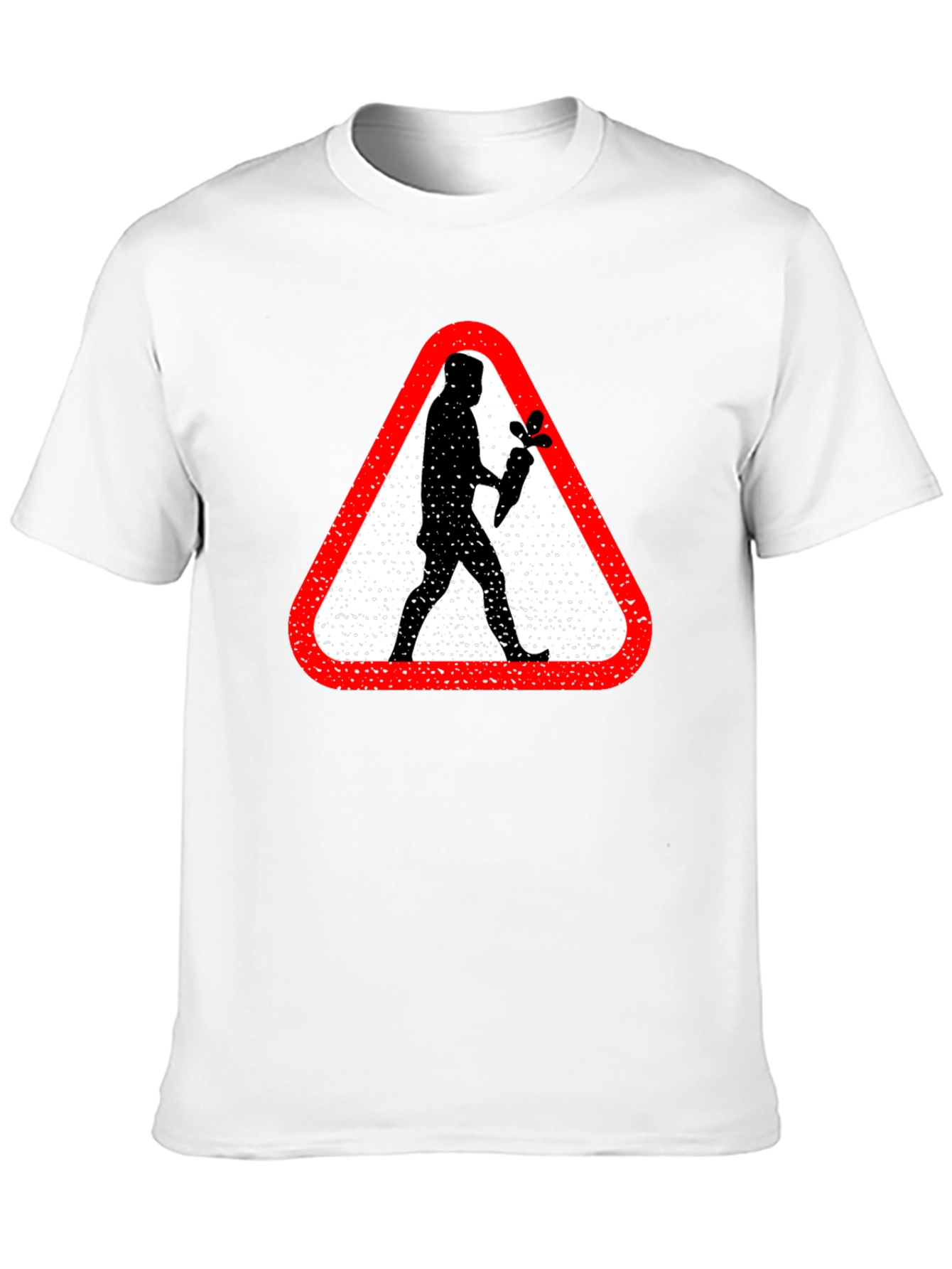 Warning: Caveman Crossing T-Shirt