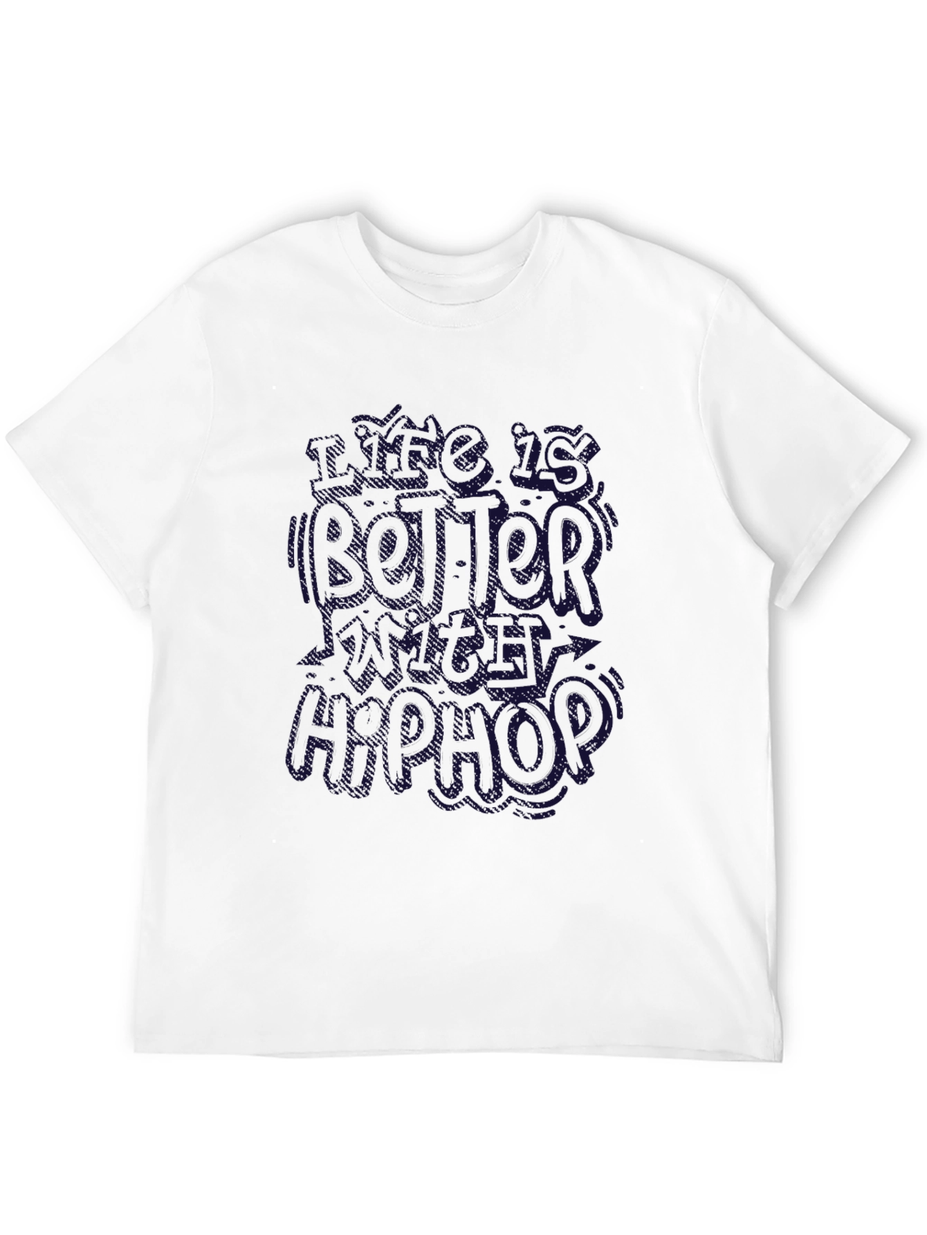 Cool Hip Hop Black T-Shirt
