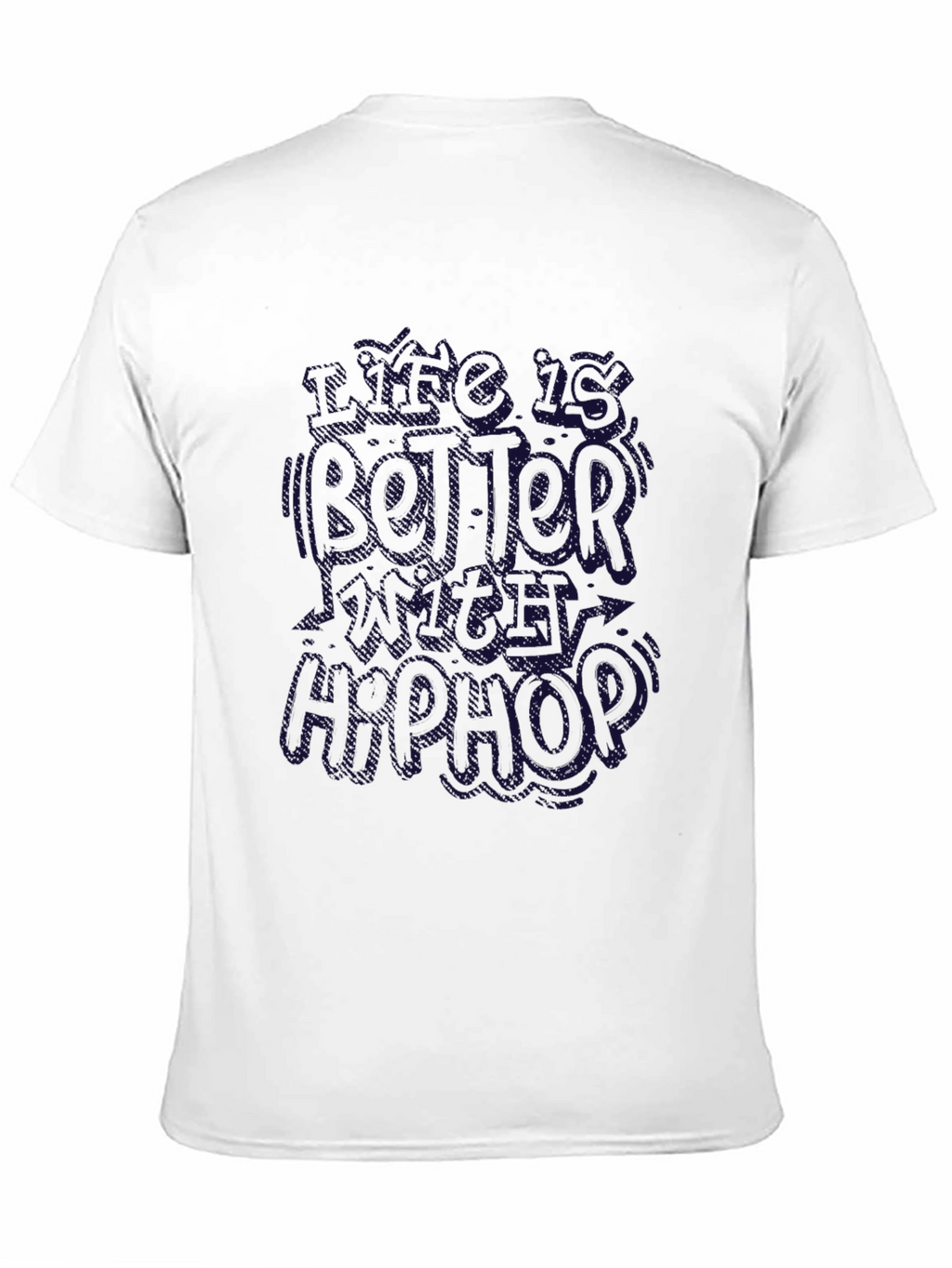 Cool Hip Hop Black T-Shirt