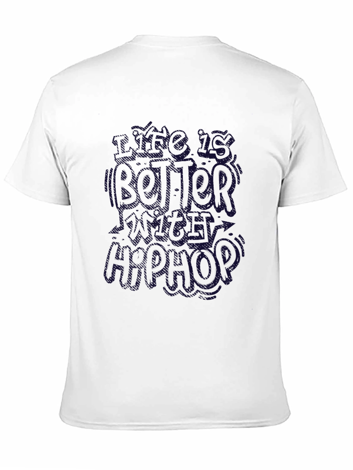 Cool Hip Hop Black T-Shirt