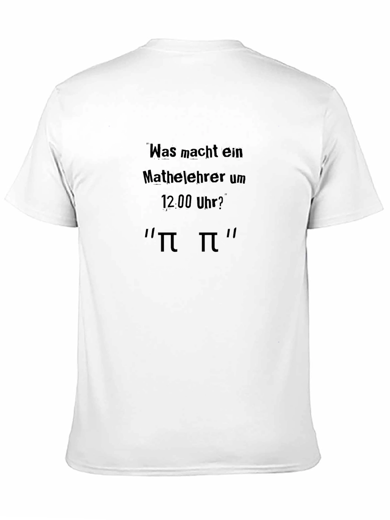 Math Teacher Pi Joke T-Shirt